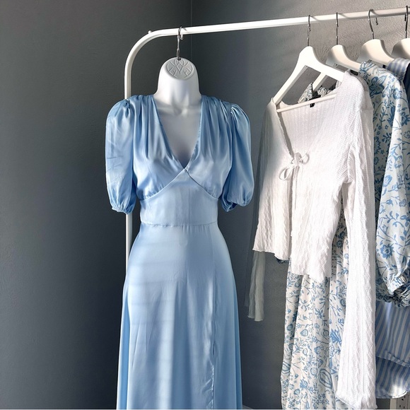 Alexia Admor Cinderella Blue Midi Dress - Picture 2 of 9